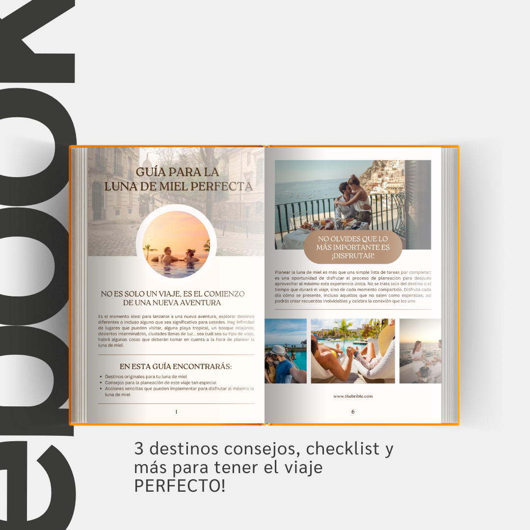 Guía para la luna de miel perfecta