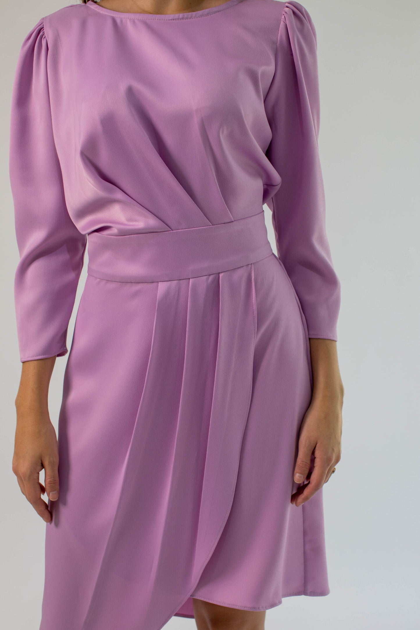 Diana vestido drapeado