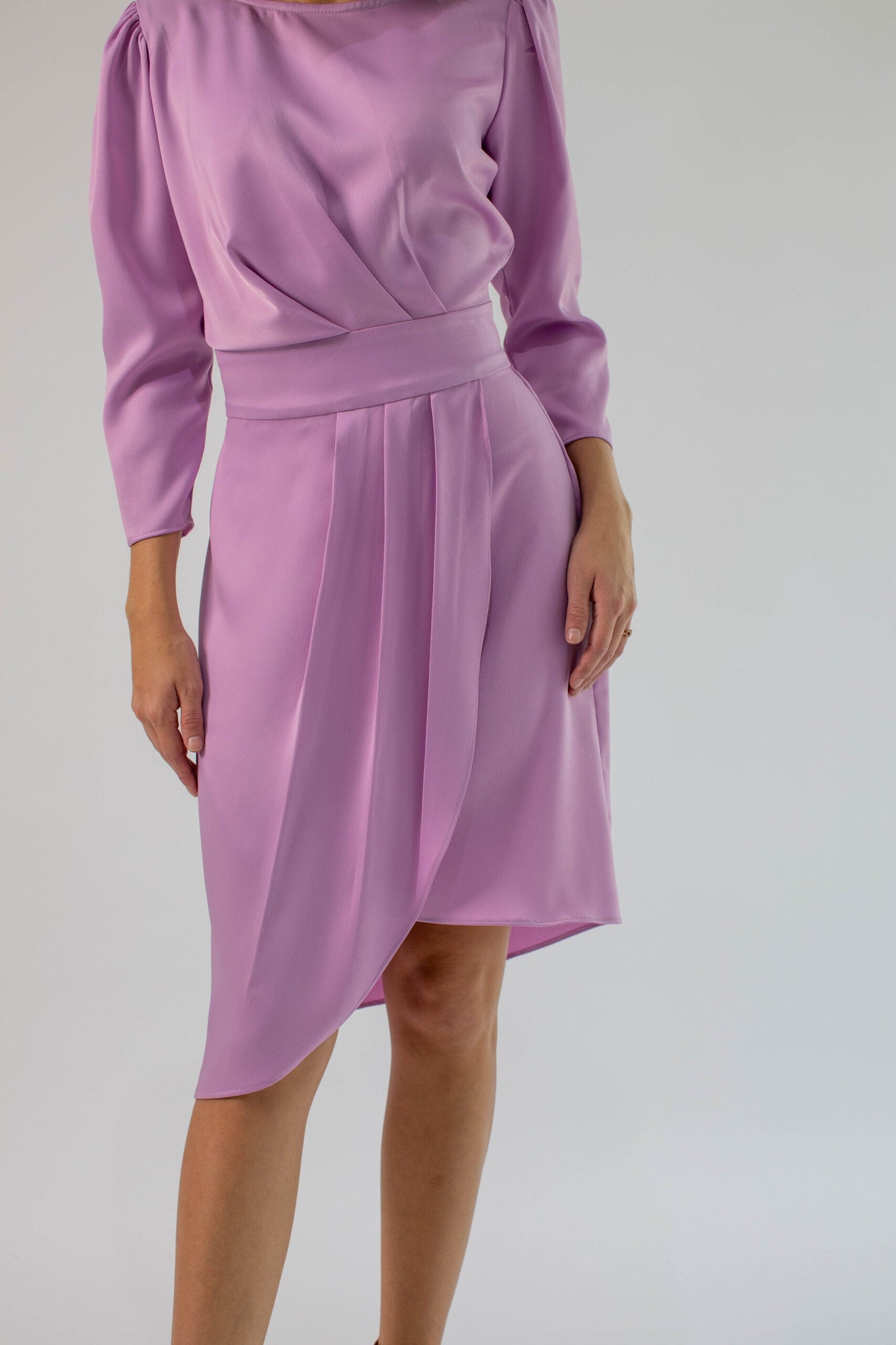 Diana vestido drapeado