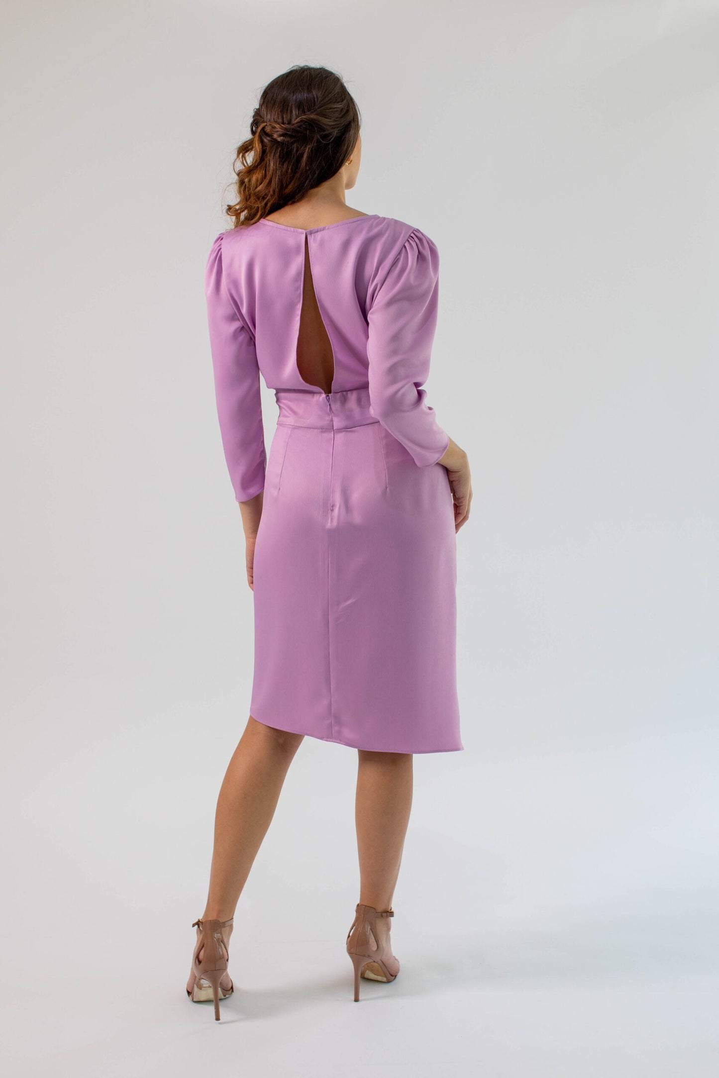 Diana vestido drapeado