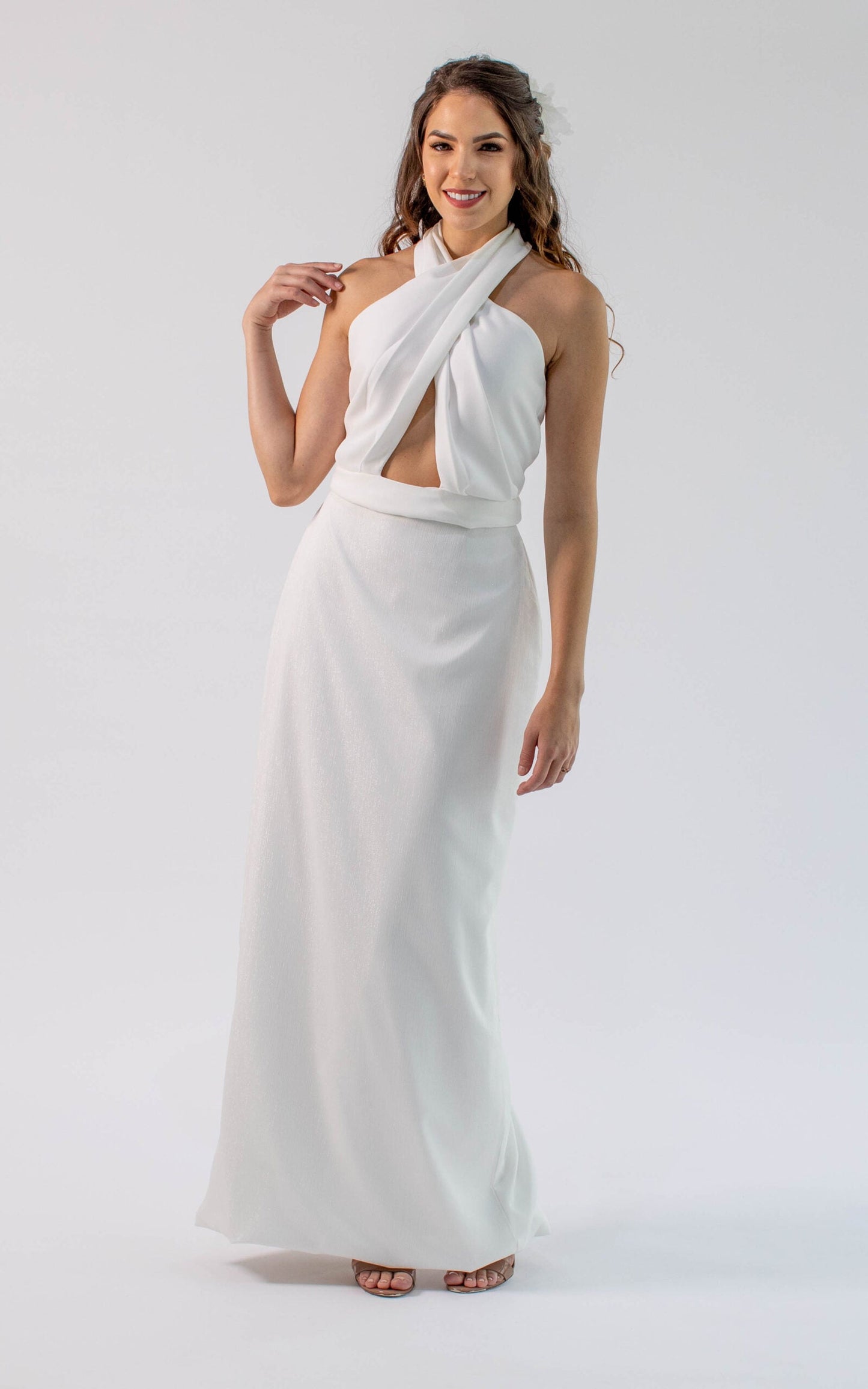 Darla Falda recta Dua Blusa sin mangas halter