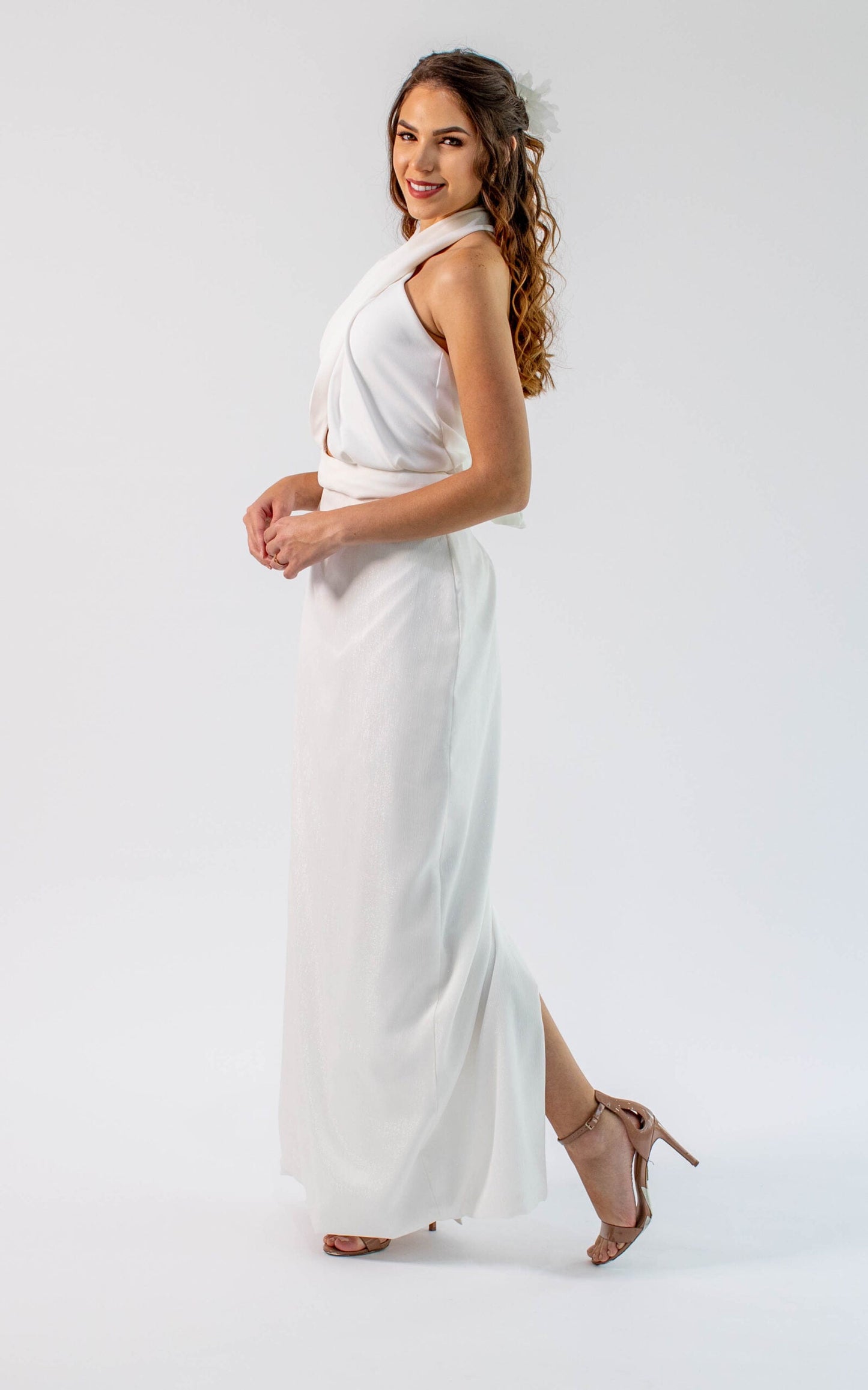 Darla Falda recta Dua Blusa sin mangas halter