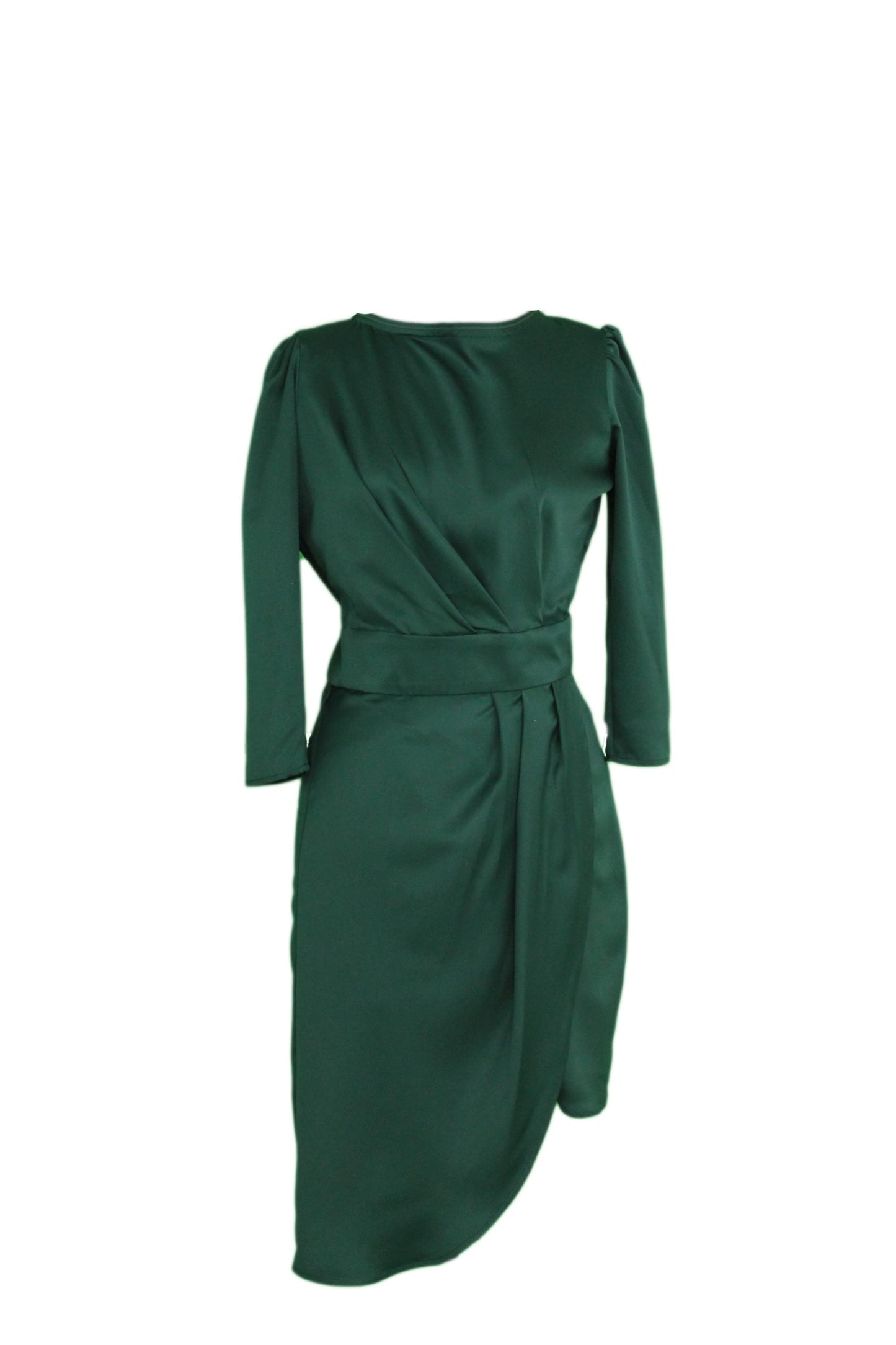 Diana Vestido midi drapeado