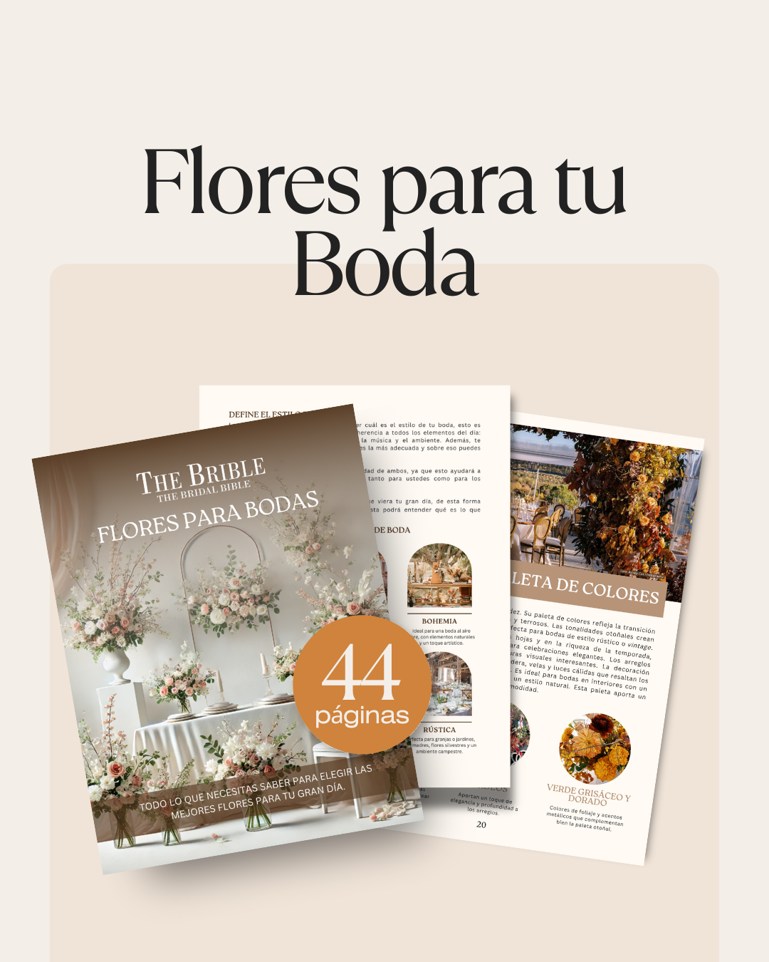 Elegir las flores para tu boda