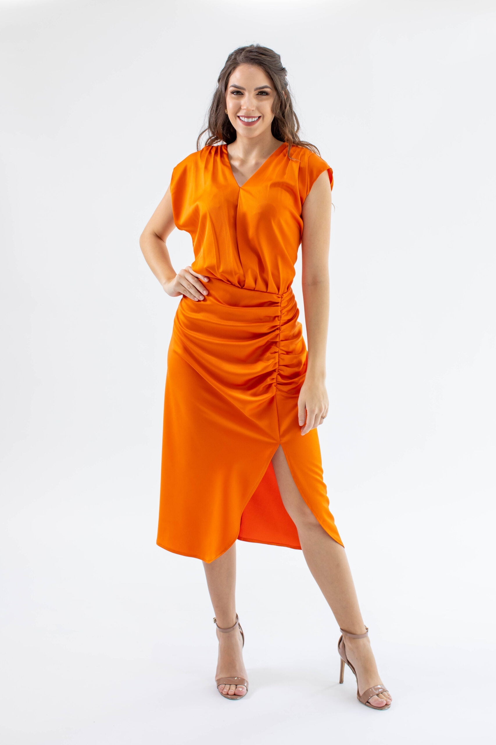 Ili Vestido drapeado