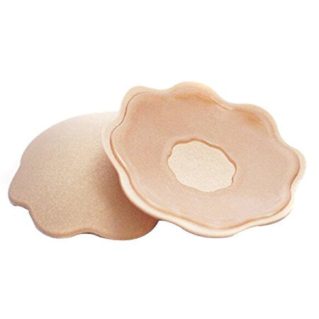 Lenceria Poppy and Sun Silicone cubre pezon de silicon para vestido forma flor